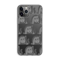 Cats: iPhone 11 Pro Max Transparant Hoesje