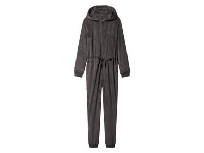 esmara Dames pluche jumpsuit (Donkergrijs, XS (32/34))