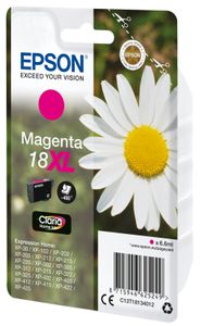 Epson Inktcartridge T1813, 18XL Origineel Magenta C13T18134012