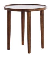 Light & Living Ronde Bijzettafel 'Qiano' Acaciahout, Ø45cm