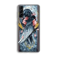 Golden Raven: Samsung Galaxy S21 Plus Transparant Hoesje