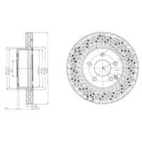 Delphi Diesel Remschijf BG4142 - thumbnail