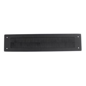 Intersteel TochtweringPosta recht zwart - 0023.401501