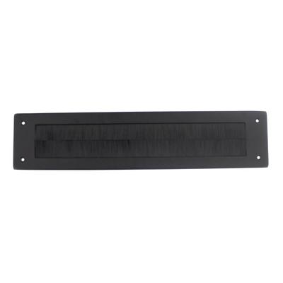 Intersteel TochtweringPosta recht zwart - 0023.401501