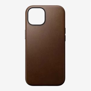 Nomad Modern Leather Case mobiele telefoon behuizingen 15,5 cm (6.1") Hoes Bruin