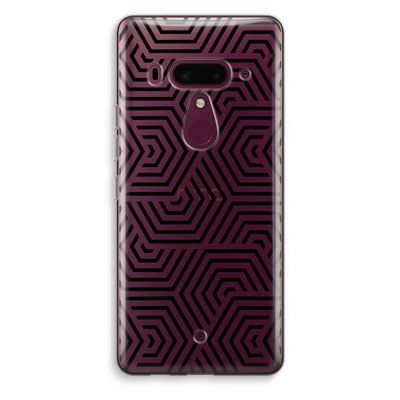 Magic pattern: HTC U12+ Transparant Hoesje