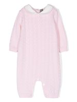 Little Bear body torsadé en laine vierge - Rose - thumbnail