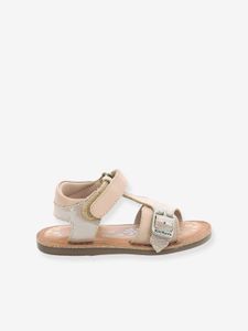 Leren kindersandalen Diazz KICKERS¨ rozen