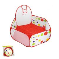 Opvouwbare baby polka dot zeshoek indoor bal zwembad spel hek 1 5 m in diameter Opvouwbare baby polka dot zeshoek indoor bal zwembad spel hek 1 5 m in diameter