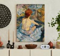 "La Toilette" canvas schilderij
