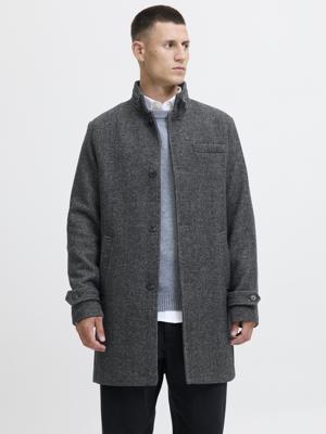 Jack & Jones Jjemelton Wool Blend Coat Sn Winterjassen Grey Melange