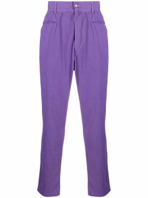 Dolce & Gabbana Pre-Owned pantalon à taille haute (années 1990) - Violet