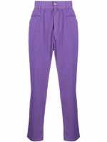 Dolce & Gabbana Pre-Owned pantalon à taille haute (années 1990) - Violet