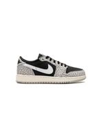 Jordan Kids "baskets Air Jordan 1 Low GS ""Elephant Print""" - Gris - thumbnail