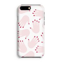 Hands pink: iPhone 8 Plus Volledig Geprint Hoesje