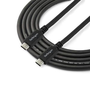 StarTech.com USB-C naar USB-C kabel met 5A/100W PD M/M 1,8 m USB 3.0 (5Gbps) USB-IF certificatie