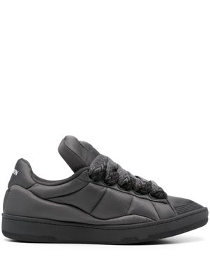 Lanvin baskets à lacets oversize - Noir