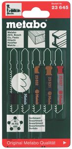 Metabo Accessoires Decoupeerzaagbladen (5 st.) assorti - 623645000