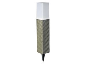 LIVARNO home LED-solarlamp rotan (Antraciet)