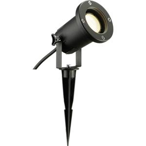 SLV 227410 Nautilus Spike LED-tuinschijnwerper LED, Spaarlamp, Halogeen GU10 11 W Zwart