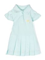 Lapin House robe-polo à broderies - Bleu