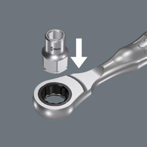 Wera 8790 FA 05003670001 Dop (zeskant) Dopsleutelinzetstuk 7 mm 1/4 (6.3 mm)