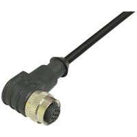 BKL Electronic 2702015 Sensor/actuator aansluitkabel M12 Aantal polen: 4.5 Koppeling, haaks 2 m 1 stuk(s)
