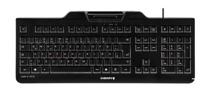 CHERRY KC 1000 SC toetsenbord Universeel USB AZERTY Belgisch Zwart