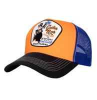 King Kerosin Gator Bar Trucker Pet Blauw & Oranje