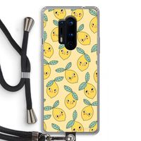 Citroenen: OnePlus 8 Pro Transparant Hoesje met koord
