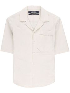 Jacquemus chemise Cordao à manches courtes - Tons neutres