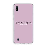 gij beslist: Samsung Galaxy A10 Transparant Hoesje