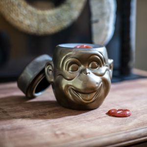 Scentchips® Monkey Big Smile Mat Goud waxbrander geurbrander