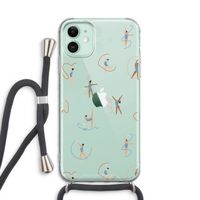 Dancing #3: iPhone 11 Transparant Hoesje met koord