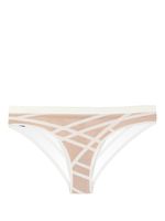 Marlies Dekkers tanga Illusionist à motif en jacquard - Blanc