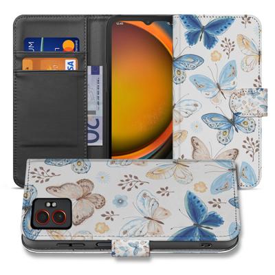 Samsung Galaxy Xcover 7 Pro | Bookcase | Hoesje Vlinder | Portemonnee hoesje