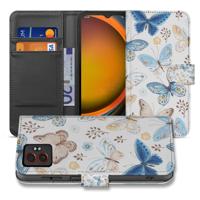 Samsung Galaxy Xcover 7 Pro | Bookcase | Hoesje Vlinder | Portemonnee hoesje