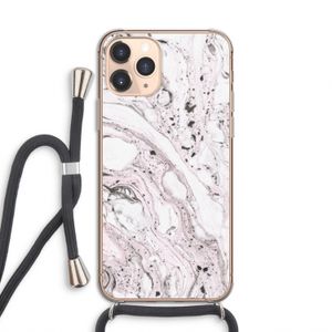 Mengelmoes: iPhone 11 Pro Transparant Hoesje met koord