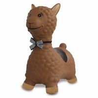 Jamara Bouncing Animal Lama brown with pump Jamara Bouncing Animal Lama brown with pump