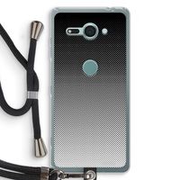 Musketon Halftone: Sony Xperia XZ2 Compact Transparant Hoesje met koord - thumbnail