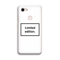 Limited edition: Google Pixel 3 Transparant Hoesje