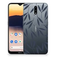 Nokia 2.3 TPU Case Leaves Blue - thumbnail