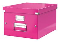 Opbergbox Leitz WOW Click & Store 281x200x370mm roze - thumbnail