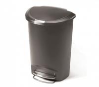 Simplehuman Afvalemmer Half Rond 50 liter (zwart) - thumbnail