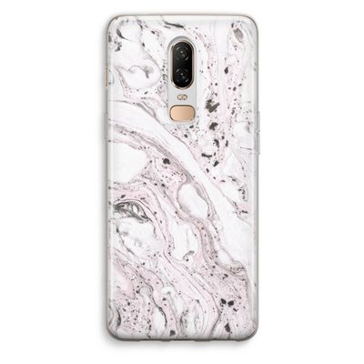 Mengelmoes: OnePlus 6 Transparant Hoesje