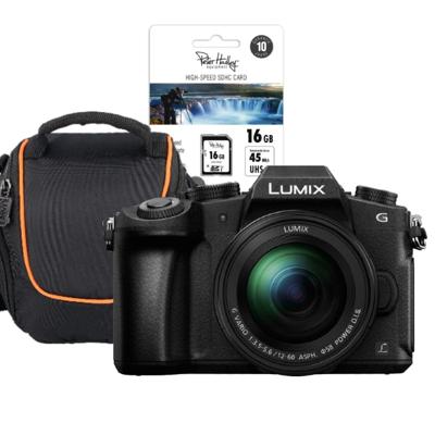 Panasonic LUMIX DMC-G80 zwart + 12-60mm ASPH Power OIS Starter Kit