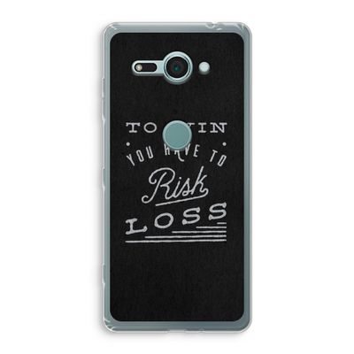 Risk loss: Sony Xperia XZ2 Compact Transparant Hoesje