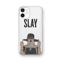 Slay All Day: iPhone 12 mini Transparant Hoesje