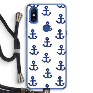 Ankers: Xiaomi Mi Mix 3 Transparant Hoesje met koord