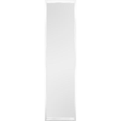 Spiegel - Wandspiegel - Trion Lea - Staande Spiegel - Wit - 32x124cm - Spiegelglas - Polystyreen